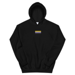 Nonbinary Flag Embroidered Hoodie