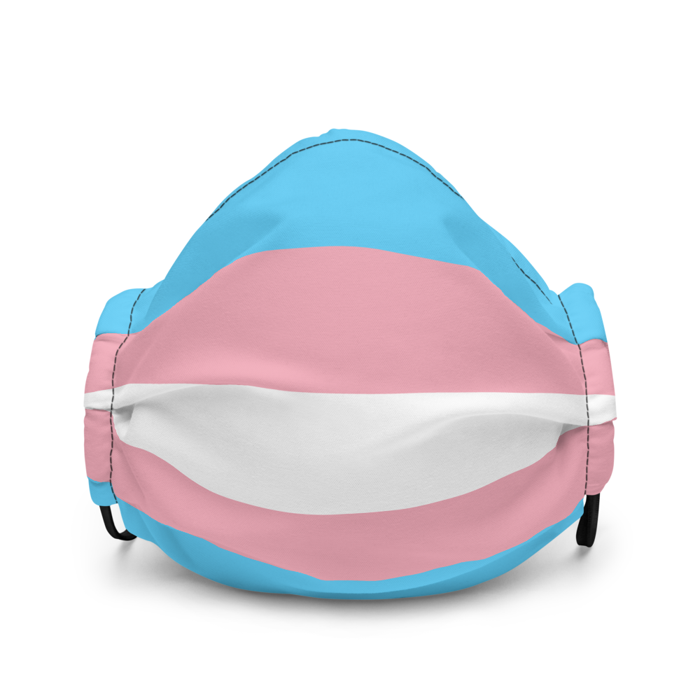 Trans Flag Premium Face Mask