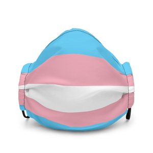 Trans Flag Premium Face Mask