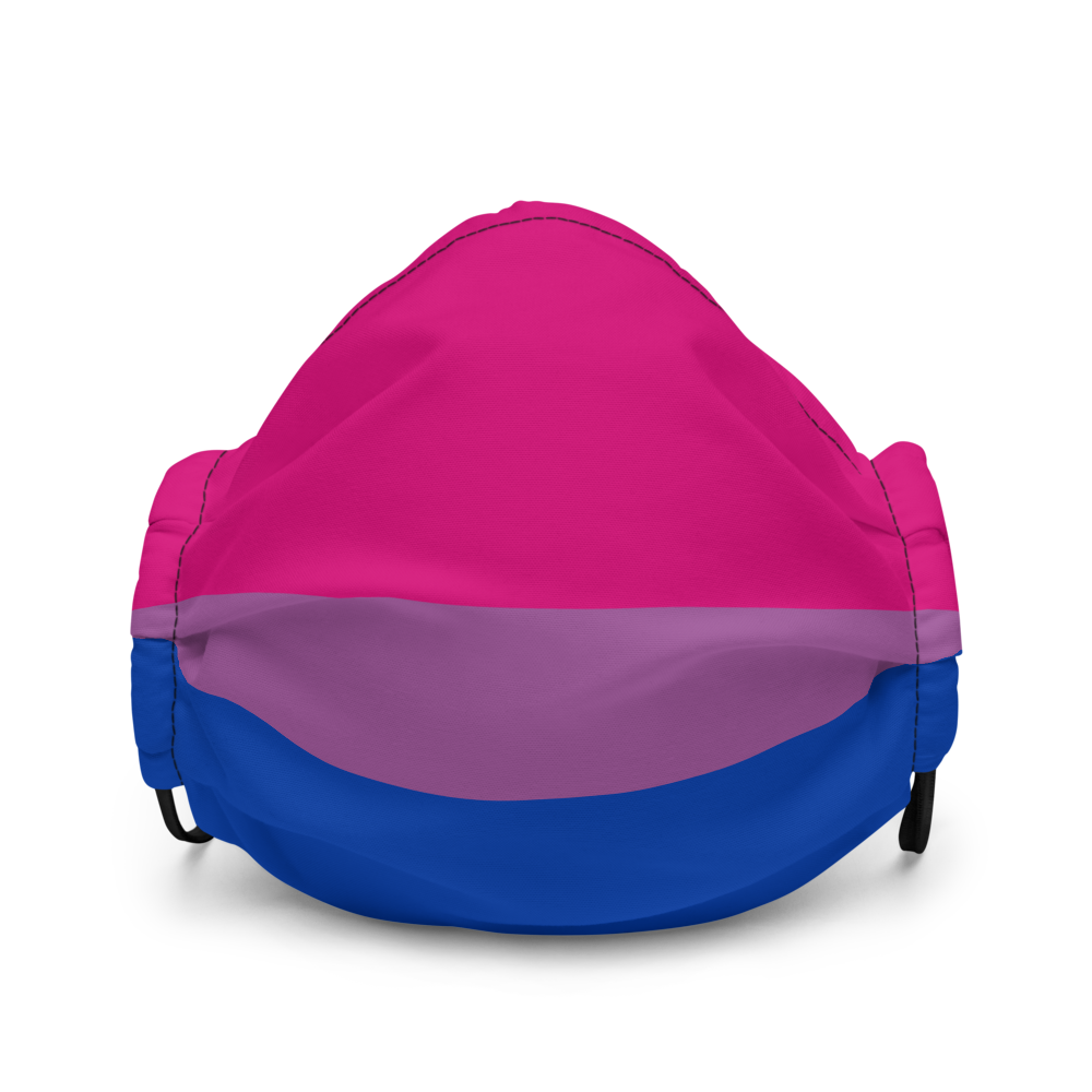 Bi Flag Premium Face Mask