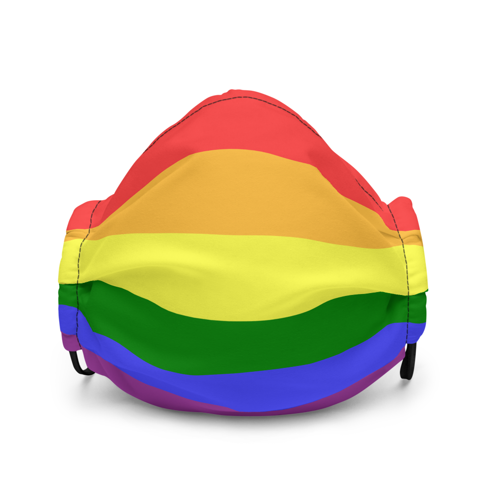 Rainbow Flag Premium Face Mask