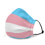 Trans Flag Premium Face Mask