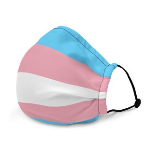 Trans Flag Premium Face Mask