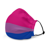 Bi Flag Premium Face Mask