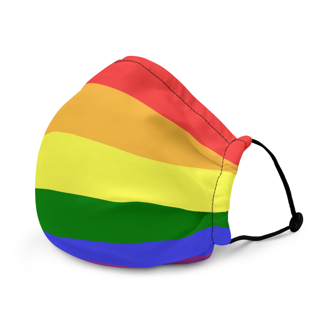 Rainbow Flag Premium Face Mask