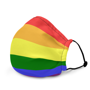Rainbow Flag Premium Face Mask