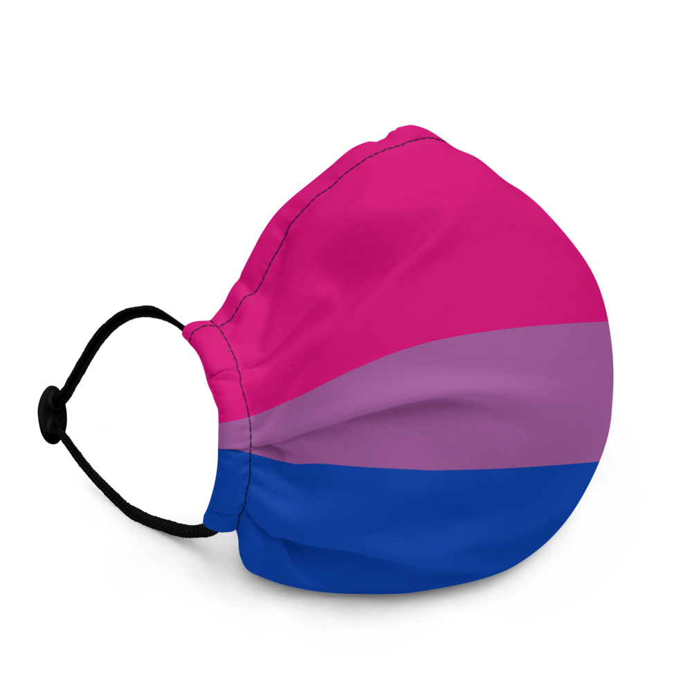 Bi Flag Premium Face Mask