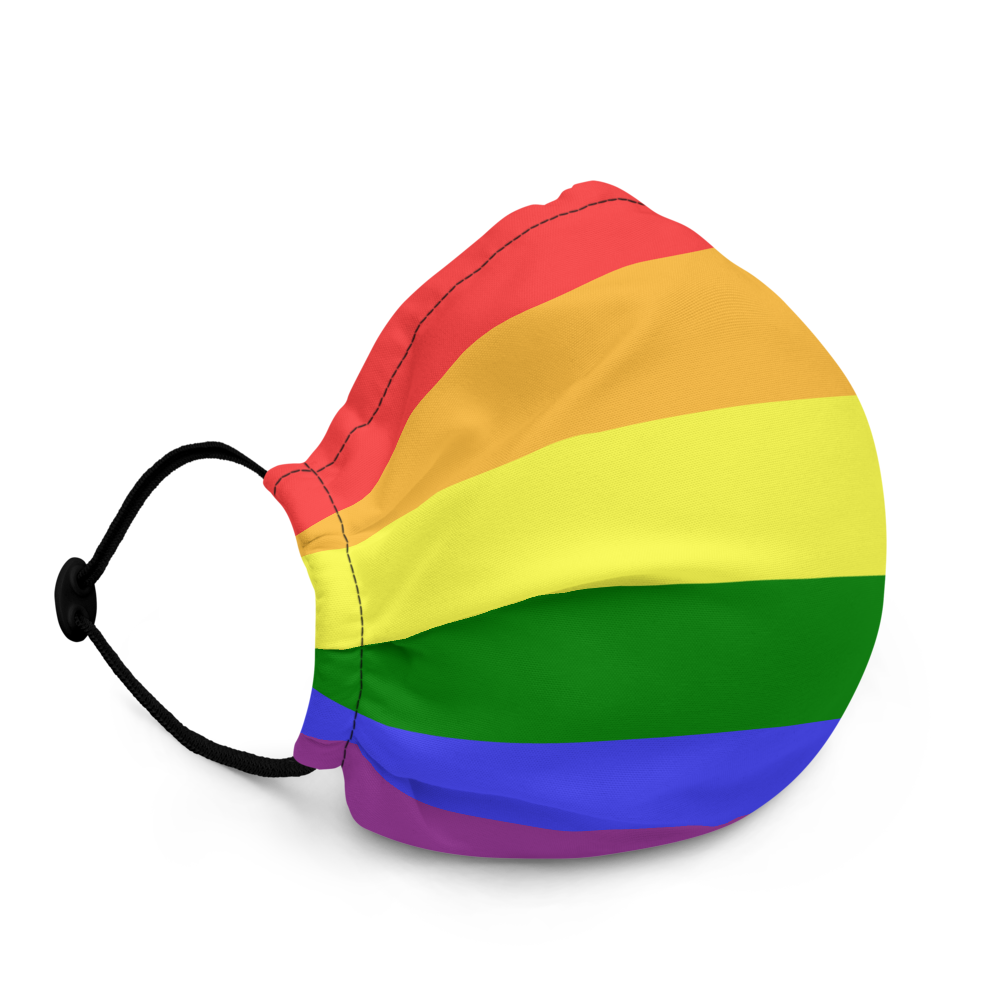 Rainbow Flag Premium Face Mask