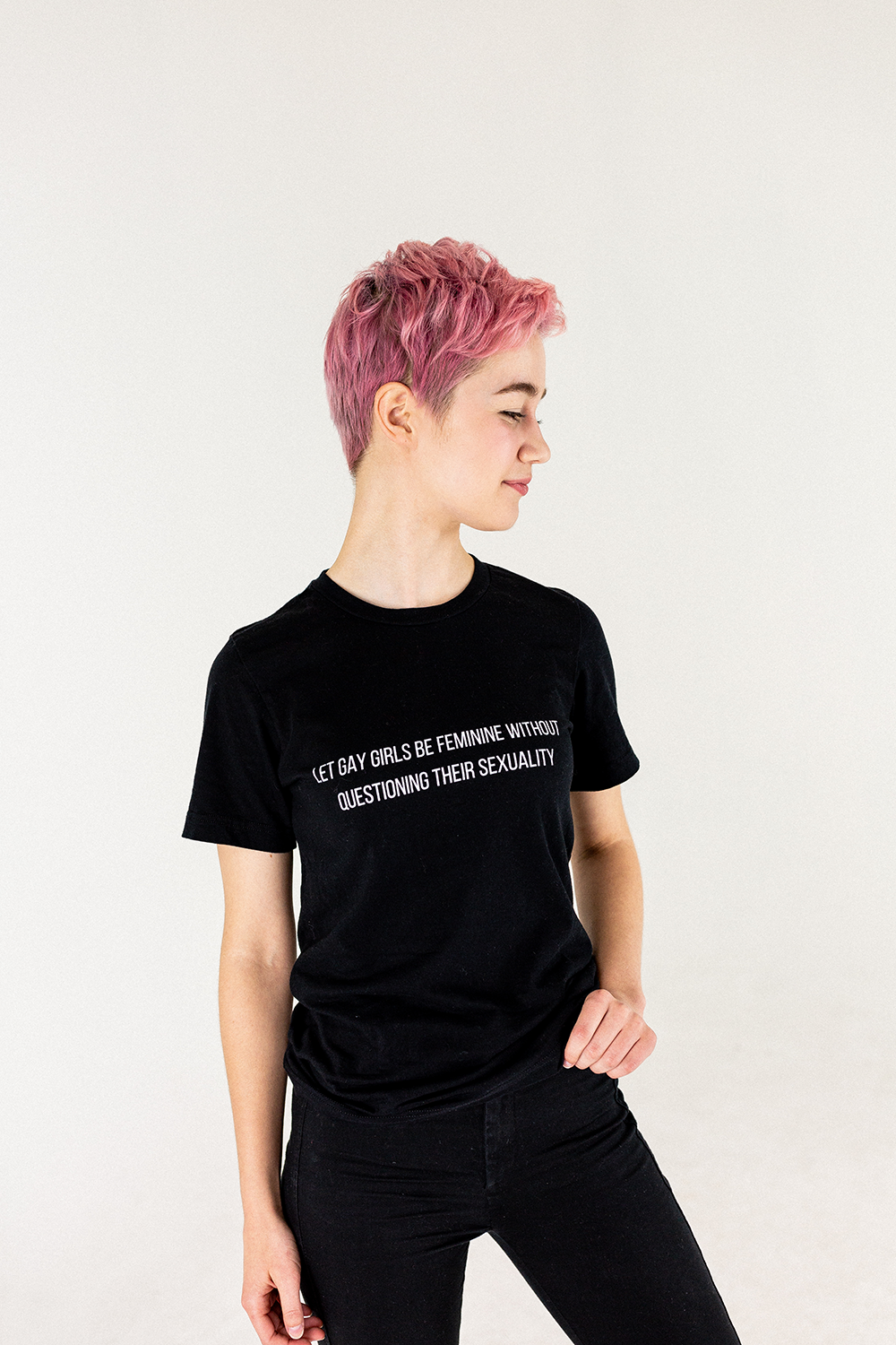 Let Us Be Soft-Style Tee