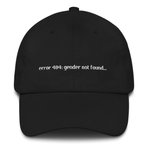 ERROR 404 Dad Hat