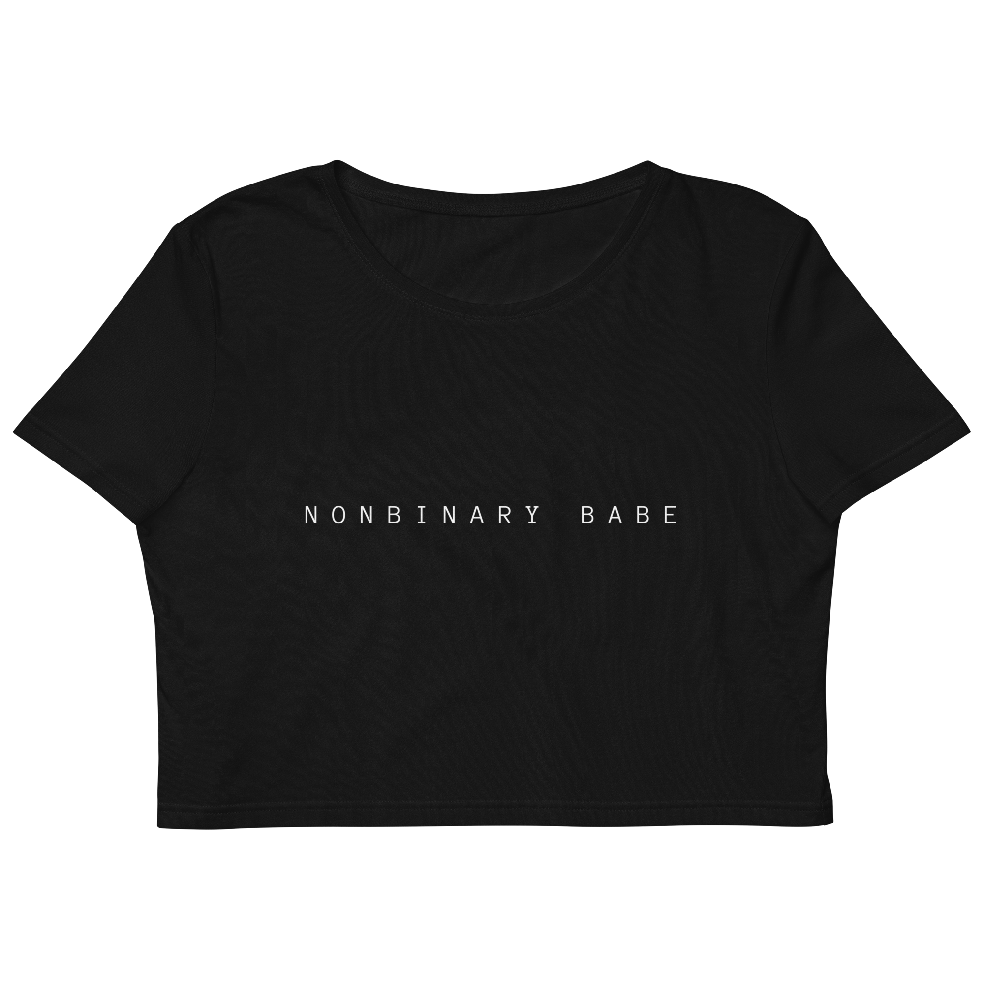 Nonbinary Babe Crop Top