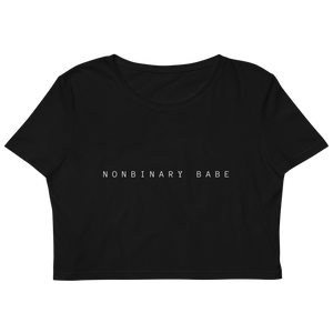 Nonbinary Babe Crop Top