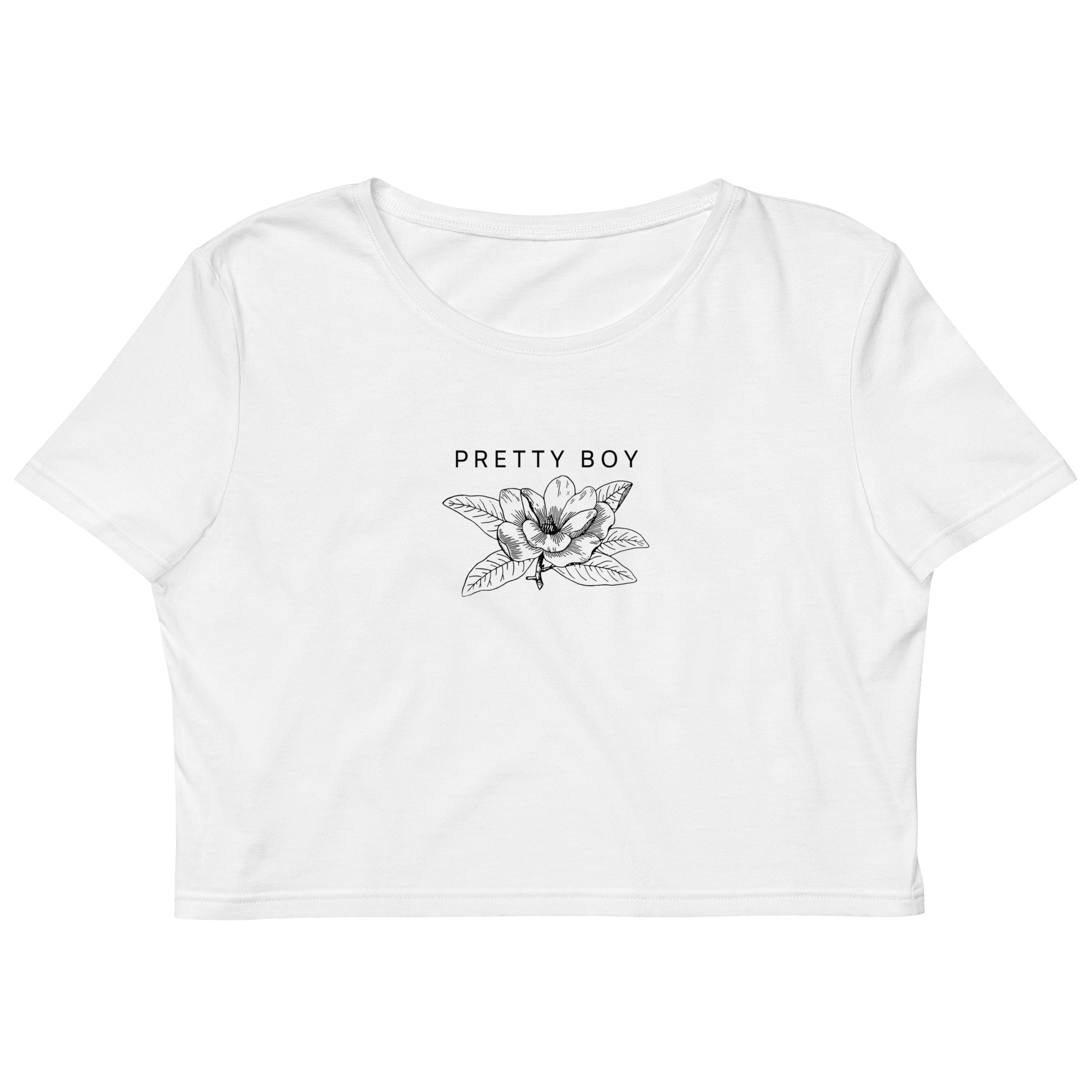 Pretty Boy Organic Crop Top