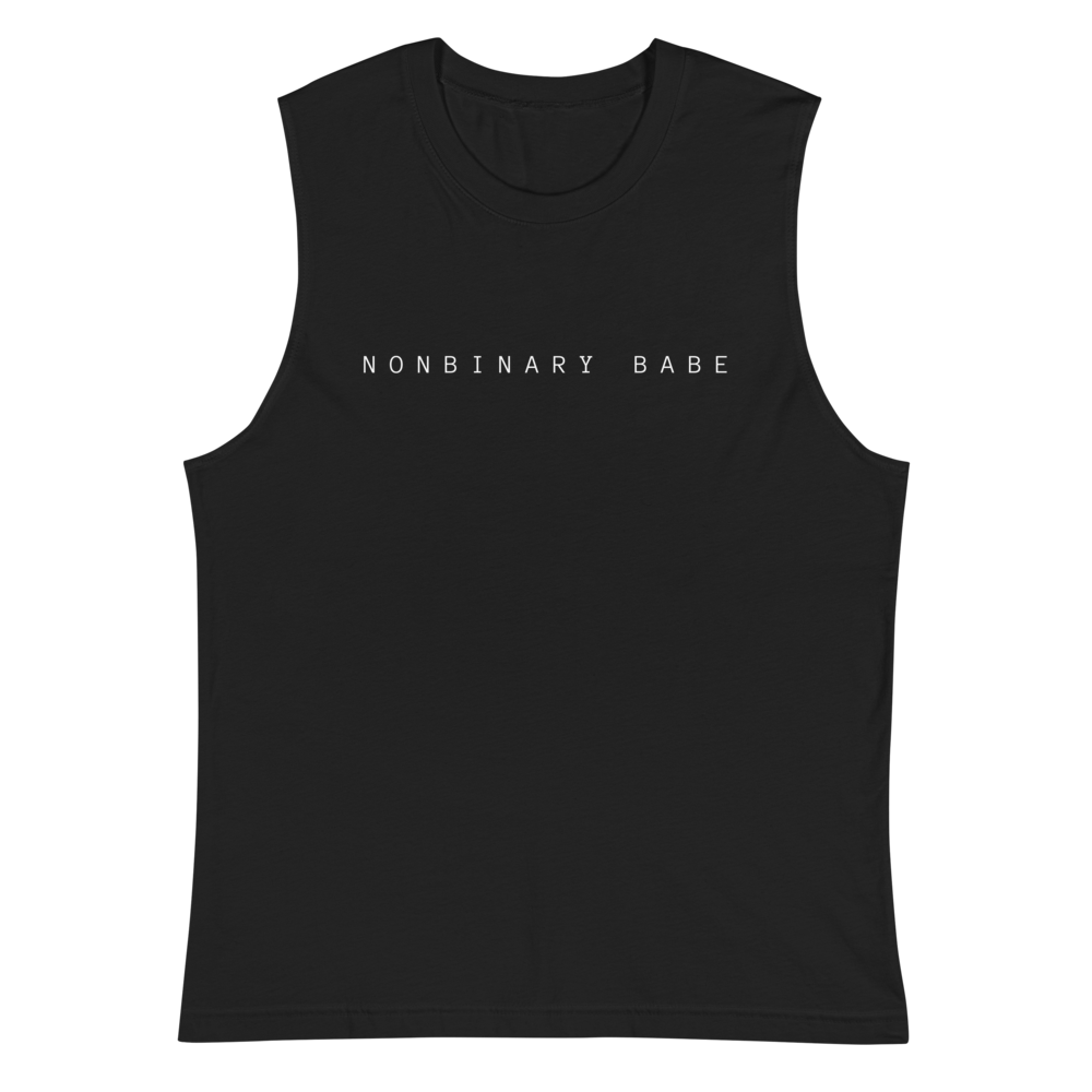 Nonbinary Babe Classic Muscle Tee