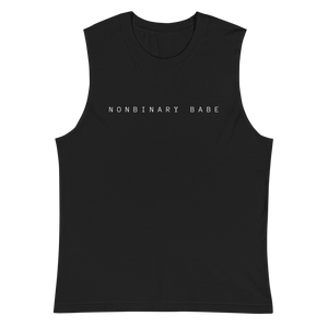 Nonbinary Babe Classic Muscle Tee